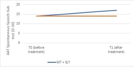 stroke: AAT spontaneous speech sub test