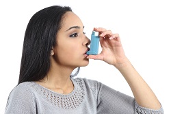 Asthma man