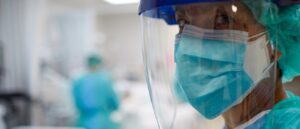 Doctor wearing PPE
