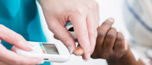 Blood glucose monitoring machine