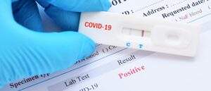 Positive Lateral Flow Test (LFT), Covid-19