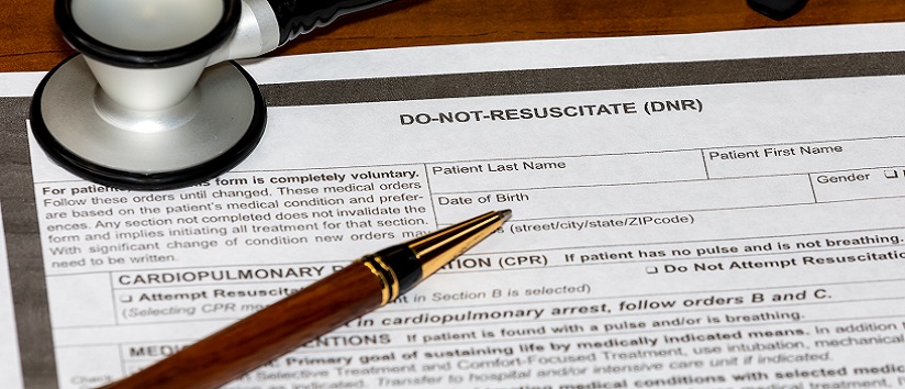 Do not resuscitate notice, DNACPR