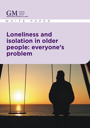 Front cover of white paper loneliness isolation older people everyones problem