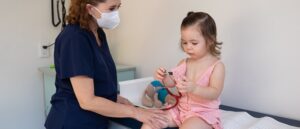 GP with small child