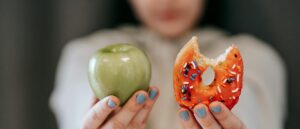 junk food vs healthy food