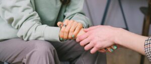 Patient consultation, doctor offering patient support, eating disorders